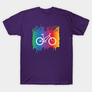 Rainbow bike T-Shirt